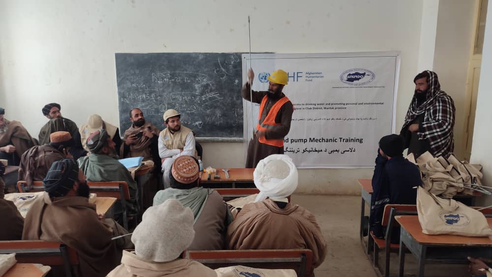 WASH Project: Providing Technical Training to Mechanics for Well Repair, Including Distribution of Kits and Spare Parts in Chak District, Wardak Province