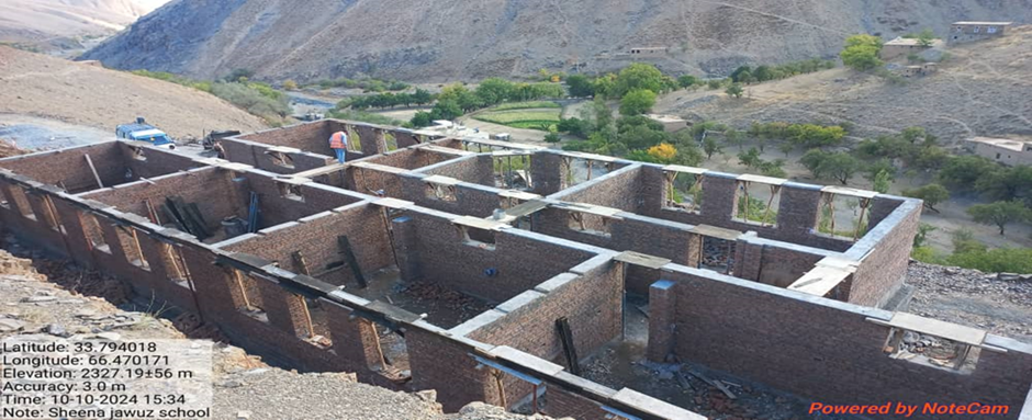 Construction of 9 Schools in Daikundi Province